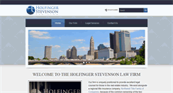 Desktop Screenshot of holfingerlaw.com
