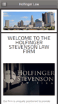 Mobile Screenshot of holfingerlaw.com